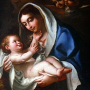 Vierge à l'enfant de l'église de Baliros